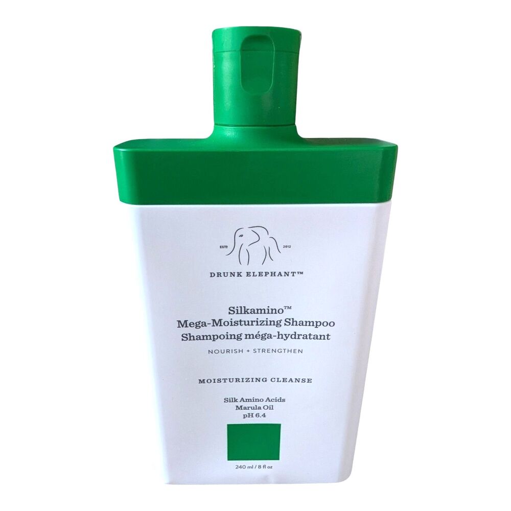 Drunk Elephant Silkamino Mega-Moisturizing Shampoo Sulfate-Free 8 fl oz New